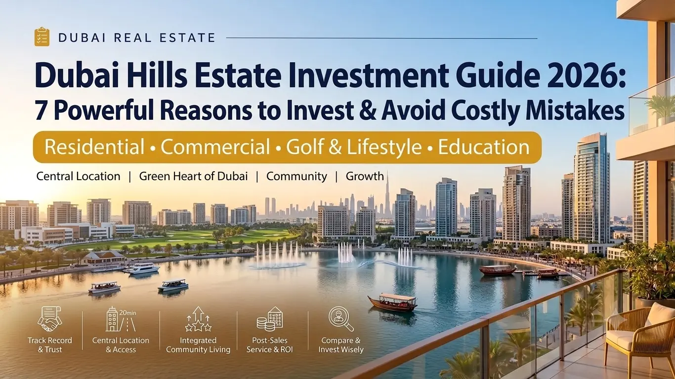 Dubai Hills Estate Investment Guide for Indian investors