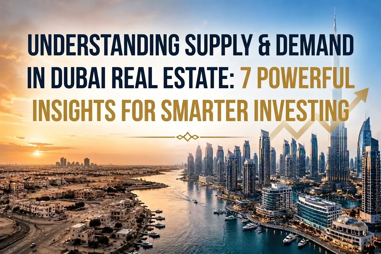 Dubai real estate supply and demand explained for property investors
